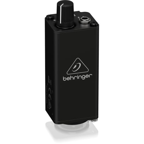 Behringer POWERPLAY PM1 Persönlicher In-Ear Monitor Belt-Pack Robustes Design, XLR Eingang, Volumensteuerung