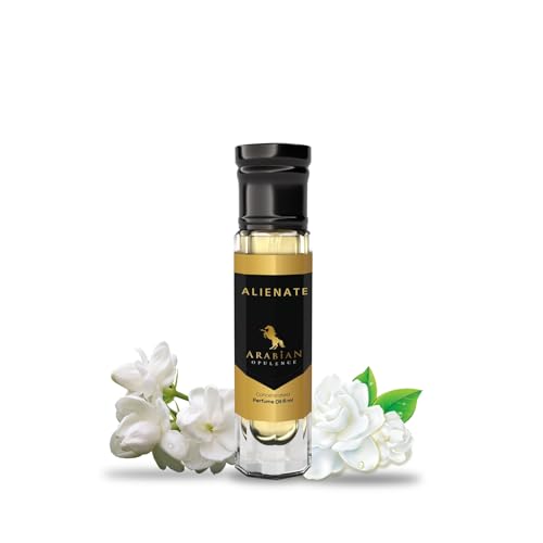 Arabian Opulence FR15 ALIENATE Roll-on Parfümöl | Konzentriertes Parfüm Körperöl | Langanhaltendes Parfüm auf Ölbasis für Frauen | Reisegröße Alkoholfreies weiches Parfümöl Flasche (6ml)