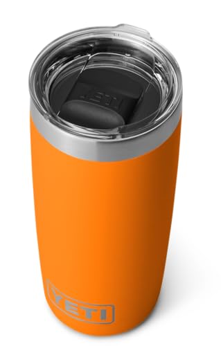 YETI Rambler Tumbler, vakuumisolierter Edelstahlbecher mit Magslider-Deckel, Königskrabbe, 295 ml
