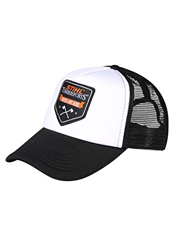 Stihl 0464 021 0050 TIMBERSPORTS Collection Trucker Cap „Kiss my Axe“ aus 100% Polyester