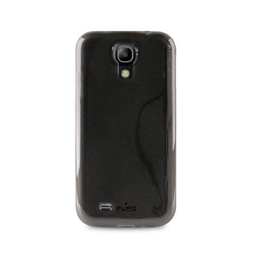 Puro Silicon Cover für Samsung Galaxy S4 Mini schwarz