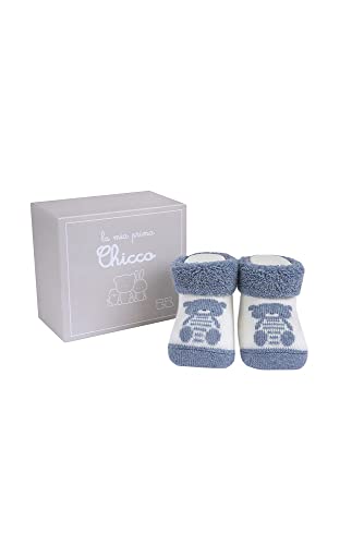 Chicco, Box mit Babyschuhen, Socken für Neugeborene Jungen und Mädchen, Designed in Italy