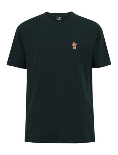 IRIEDAILY Cookieman Emb Tee, Nightforest, L