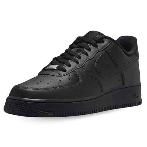 Nike Herren Air Force 1 '07 Sneaker, Schwarz, 46 EU