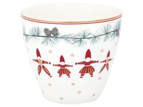 GreenGate Latte Cup Juana White