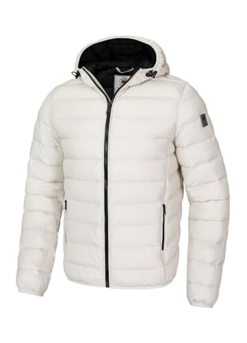 PITBULL - Winterjacke Herren mit Kapuze Seacoast III, Jacke Männer mit Reißverschluss, Bequeme Seitliche Taschen, Steppjacke, Herren Jacken Perfekt für Winter