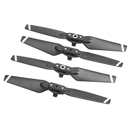 Sharplace 4 Stück RC Propeller Props Rotorblatt für DJI Spark, RC Drone Propeller, Originalpropeller, Ersatzpropellerblätter, Schnellwechselpropeller, Quick Release Faltbare Flügel, Drohnen Zubehör