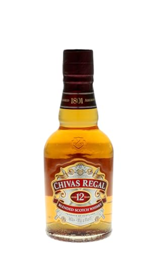 Chivas Regal Scotch 12 Years Old Whisky (1 x 0.35 l) | 350 ml (1er Pack)