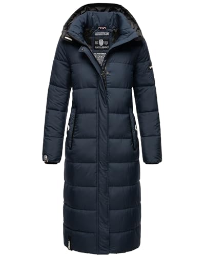 Navahoo Damen Winter Jacke Stepp Mantel B872 [B872-Isal-Navy-Gr.XXL]