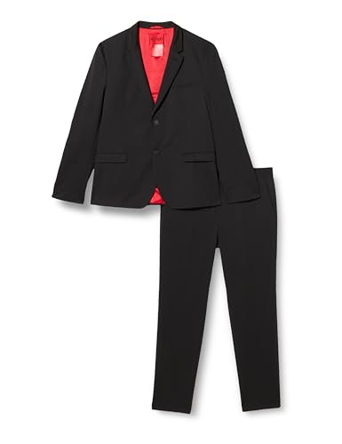 HUGO Herren Away/Hu-go223j Suit, Black2, 46 EU
