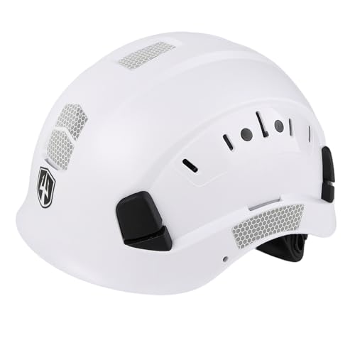 GREEN DEVIL Schutzhelm Arbeitshelm Harter Hut Einstellbarer ABS Sicherheitshelm leichte belüfteter Bauhelm mit EN 397 Industriehelm