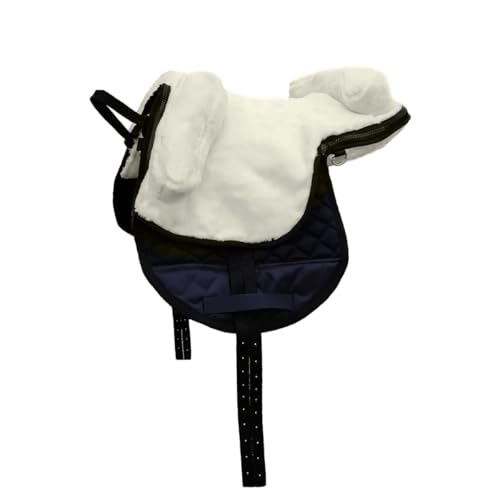German Riding Fellsattel, Kunstfell MINI 12 Zoll (Natur)