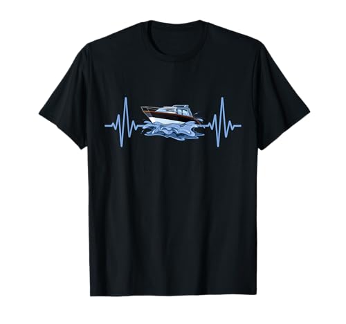 Boot EKG Kapitän Geschenk Männer Sportboot Fun Sprüche T-Shirt