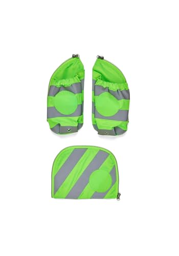 ergobag pack Seitentaschen Zip Set Sichtbarkeits-Set mit Seitentaschen, pack, cubo und cubo light gekauft nach Juli 2019, Set 3-teilig