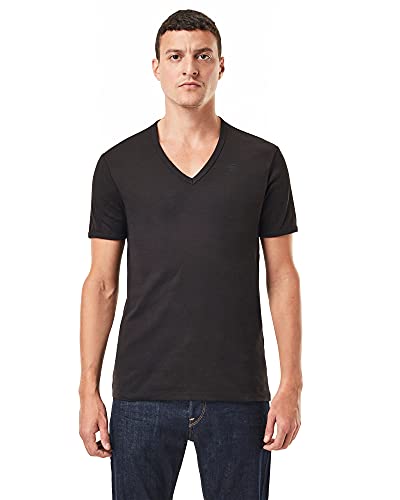 G-STAR RAW Herren Basic V-Neck T-Shirt 2-Pack