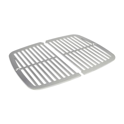 Grillrost.com Das Original Edelstahl INOX Grillroste für Weber Pulse 1000 | spülmaschinenfest - Set aus 2 Hälften