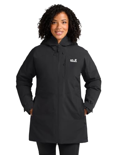 Jack Wolfskin Damen Icecape 2l Down Ins Jkt W Rds, Schwarz, M EU