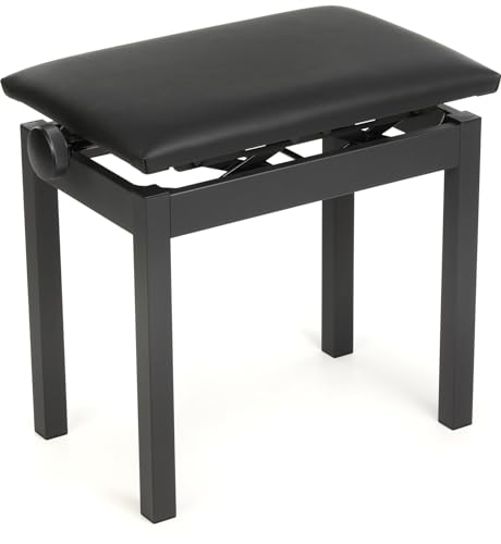 Korg PC-300BK Verstellbare schwarze Klavierbank