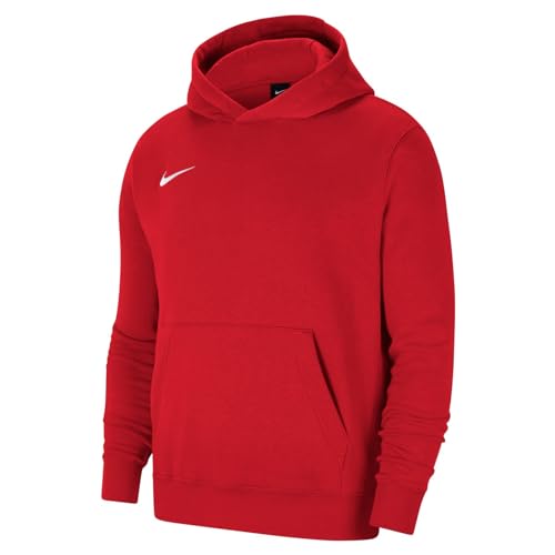 Nike Jungen Park 20 Kapuzenpullover, Universität Rot / Weiß, L EU