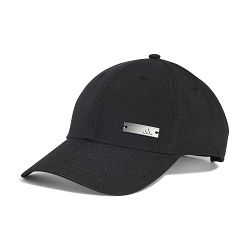 adidas Unisex Baseball Lightweights Cap Metal, Black, M-L