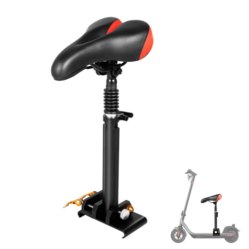 Elektro Scooter Sitz Elektroroller Sitz Rollersitz, Zubehör für E-Scooter,14–15,2 cm Sockelbreite,Stoßfester Rollersattel Nachrüsten,Kompatibel mit Xiaomi M365/Pro's Elektroroller