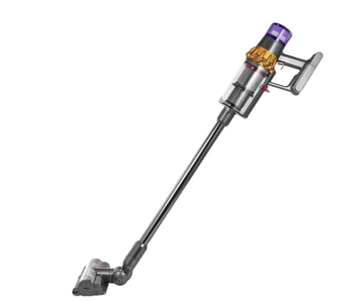 Dyson V15 Detect Absolute Staubsauger Kabellos - Akkusauger, HEPA-Filter, Kabelloser Akkuhandstaubsauger Handstaubsauger Beutellos, inkl. JUNG Bodenpflegetücher