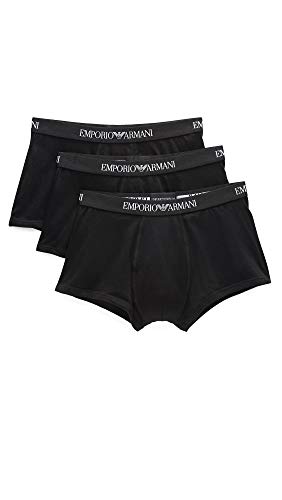 Emporio Armani Herren 111610cc722 Retroshorts, Schwarz (Nero/Nero/Nero 21320), M EU