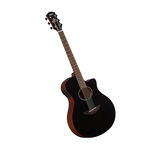 YAMAHA APX600M Elektroakustik-Gitarre – Mattes Finish, Schlanker Thinline-Korpus, 25