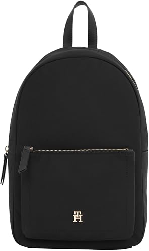 Tommy Hilfiger Damen Rucksack Spring Elegant, Schwarz (Black), Einheitsgröße