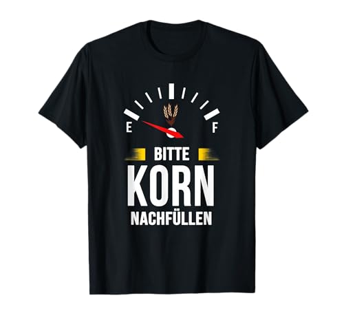 Cola Korn Lustiger Saufspruch Alkohol Party Design T-Shirt