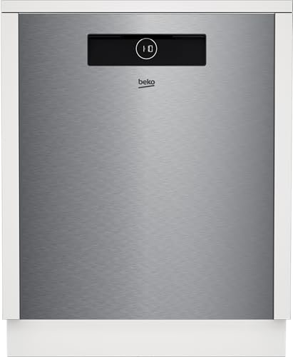 Beko BDDN38440XD Unterbau-Geschirrspüler 60 cm, für 14 Maßgedecke, 3 Spülebenen, 5 Temperaturen, 8 Programme, CornerIntense, Hygiene-Programm, automatische Türöffnung, Fast+