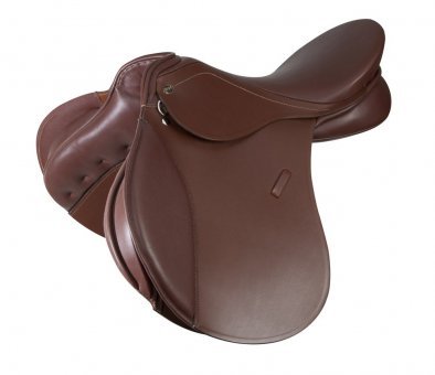 PFIFF VS-Sattel Pilot, cognac 17,5 KW2