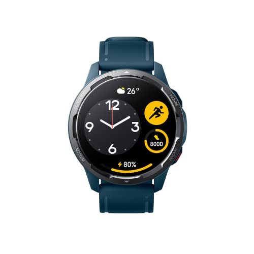 XIAOMI Watch S1 Active GL Blue, Schwarz, BHR5467GL
