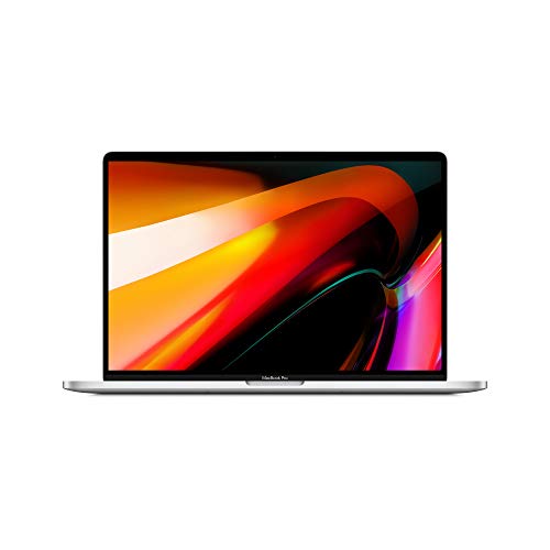 Apple MacBook Pro, 2019 mit Intel Core i7 & Touch Bar (16-Zoll, 32GB RAM, 512GB SSD-Speicher) QWERTZ Deutsch Silber (Refurbished)