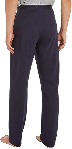 Tommy Hilfiger Herren Jogginghose Jersey Sweatpant aus Baumwolle, Blau (Desert Sky), M