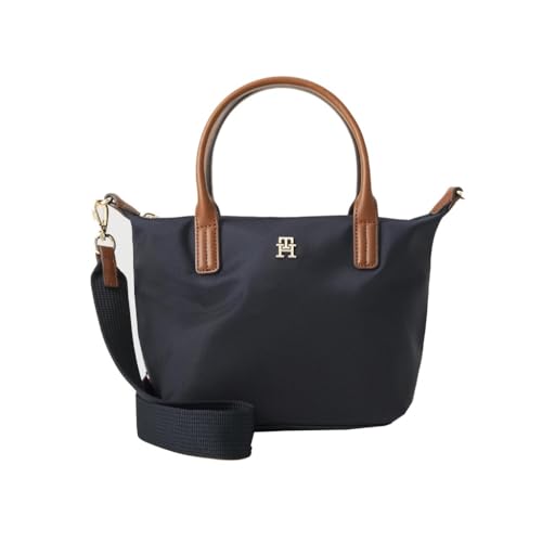 TOMMY HILFIGER POPETTE MINI TOTE Damen Tasche, Blau, Einheitsgröße