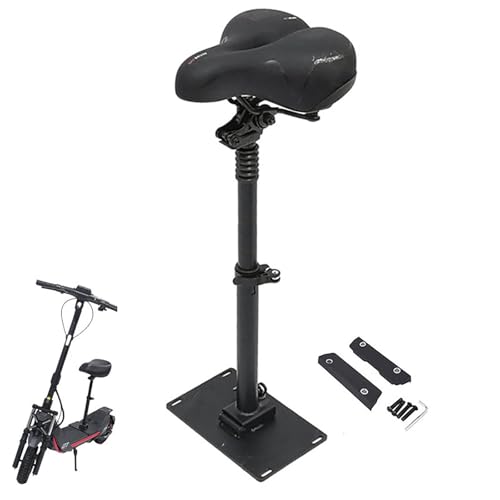 Elektrorollersitz, Verstellbarer Stoßdämpfungs-Scooter-Sitzaufsatz, Ersatz für Segway Ninebot ZT3Pro(L)