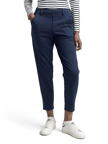 TOM TAILOR Damen 1021175 Jersey Relaxed Fit Jogger Hose, 10668 - Sky Captain Blue, L EU