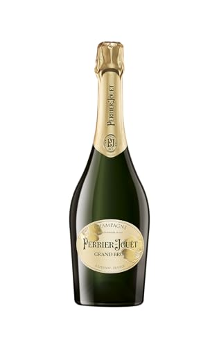 Perrier-Jouët Grand Brut Champagner, Elegante Cuvée mit floralen Aromen, frischen Früchten & einem anhaltenden feinen Abgang, Aperitif, 1 x 0,75L