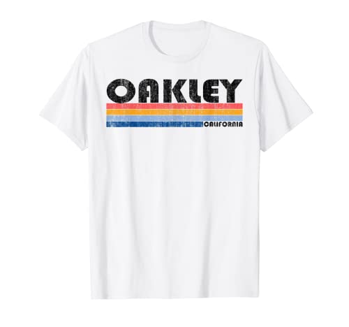 Oakley CA T-Shirt im Vintage-Stil der 1980er Jahre T-Shirt