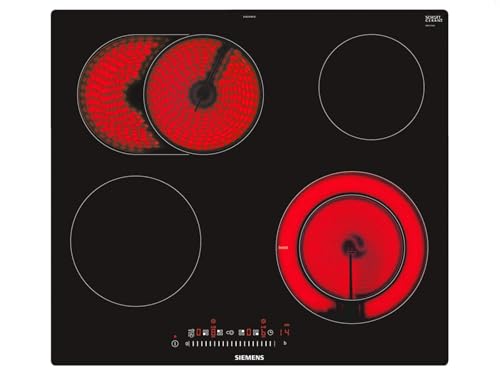 Siemens ET601FNP1E iQ300 Elektrokochfeld / 4 Heizelemente / 57.2 cm/TouchSlider/Kindersicherung/Glaskeramik