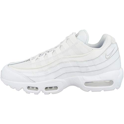 Nike Herren Air Max 95 Essential Laufschuh, White White Grey Fog, 47 EU