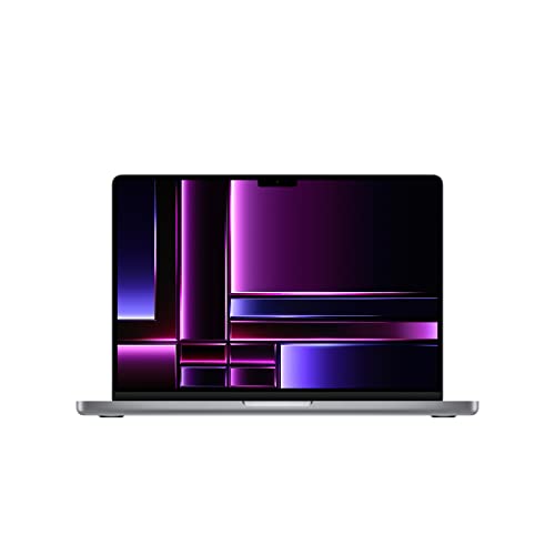 Apple MacBook Pro 2023, M2 Pro Chip mit 10-Core CPU und 16-Core GPU (14-Zoll, 16GB RAM, 512GB SSD-Speicher) QWERTZ Deutsch Space Grau (Generalüberholt)