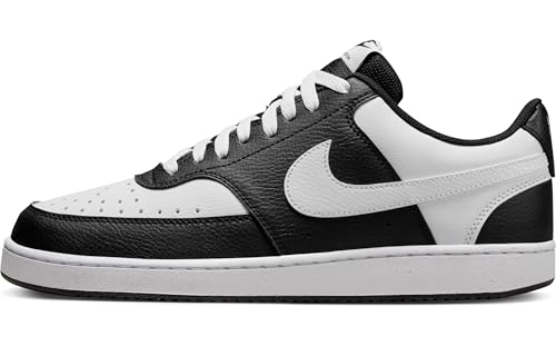 Nike Court Vision Lo Herren Sneaker, Black/White, 43