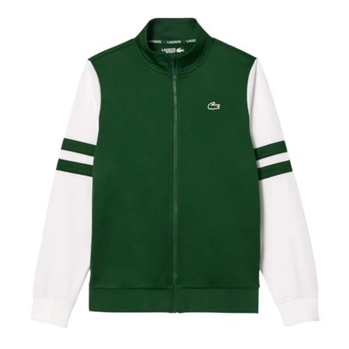 Lacoste - Sportsuit Jacke für Herren/Damen Unisex - Tennis (S) (Grün/Weiß)