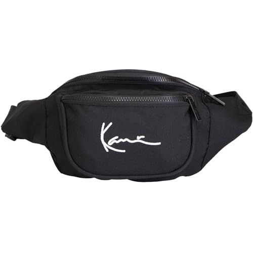 Karl Kani Signature Hip Bag Gürteltasche (Black, Einheitsgröße)