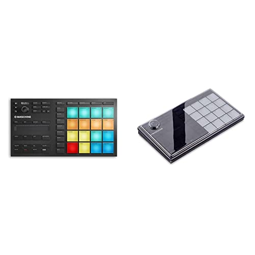 Native Instruments Mikro MK3, schwarz & Decksaver DS-PC-MIKROMK3 Klavier- oder Tastaturhülle