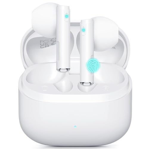 Ciciloud Bluetooth Kopfhörer, Kopfhörer Kabellos Bluetooth 5.3 In Ear Kopfhörer mit Hi-FI Stereoton und HD mic, IP7 Wasserdicht Ohrhörer, 46 Stunden Wiedergabe