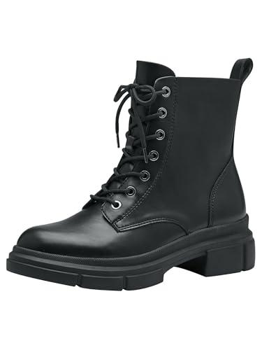 Tamaris Damen Stiefel Vegan schwarz 40
