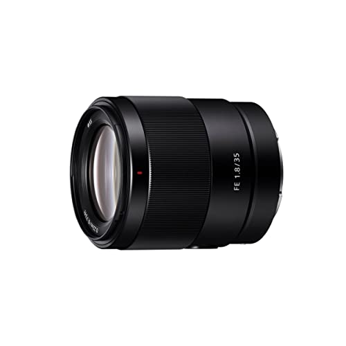 Sony SEL35F18F – FE 35mm F1.8 Weitwinkel Festbrennweiten-Objektiv für Vollformat (APS-C, E-Mount, kompakt & lichtstark, Kompatibel mit Sony Alpha A7-Serie, A6000-Serie, ZV-E1, ZV-E10)
